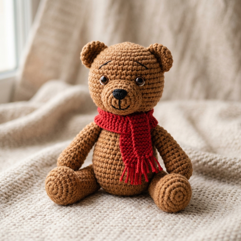 DAmigurumi Crochet Teddy Bear